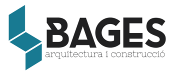 logo bages arquitectura en negro